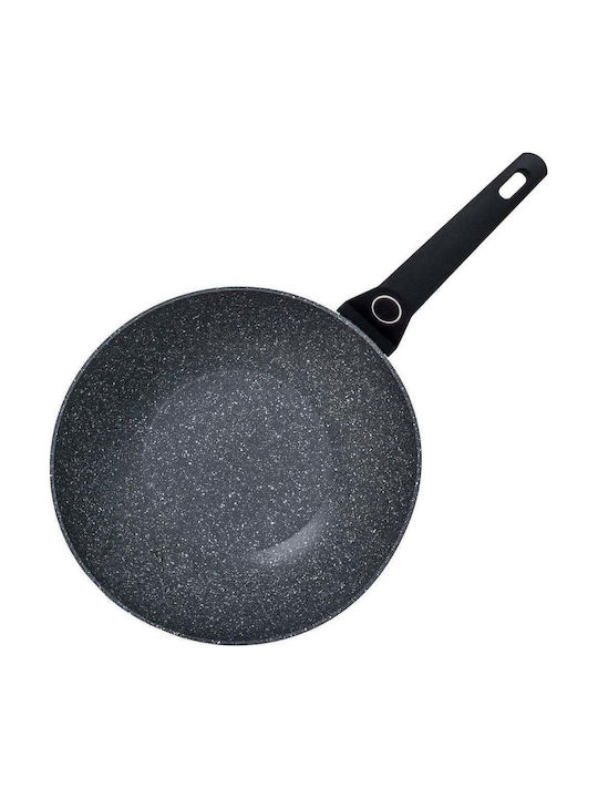 Wok din Aluminiu cu Acoperire de Piatră 28cm