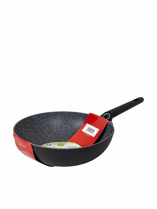 Wok din Aluminiu cu Acoperire de Piatră 28cm