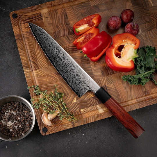 Kohersen Μαχαίρι Chef από Δαμασκηνό Ατσάλι 20.3cm