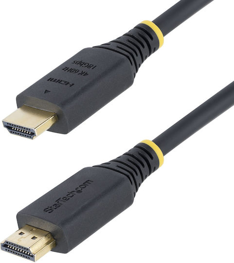 StarTech HDMI Кабел HDMI Мъжки - HDMI Мъжки 2.4м Черен