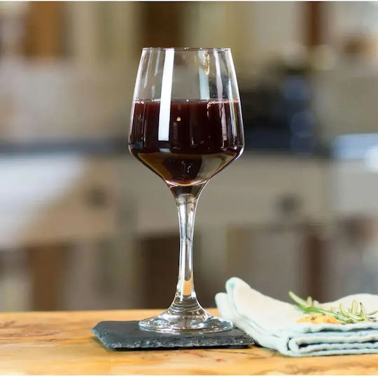 Set Pahare Pentru Vin Alb și Vin Roșu Din Sticlă Pahare Cu Picior 310ml 6 Bucăți