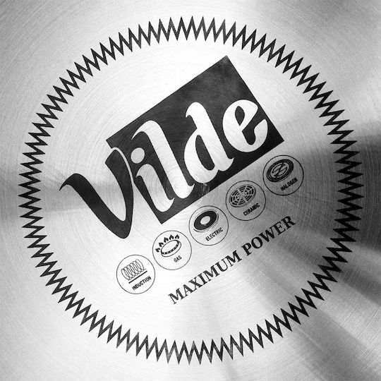 Vilde Βραστήρας Ανοξείδωτος Γκρι 2500ml