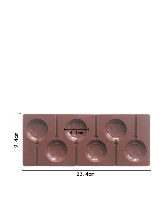 Formă Pentru Tăvi și Tăvi Pentru Copt De Silicon Pentru Lollipop 23x9.4cm