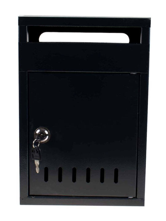 Cutie Poștală Pentru În Aer Liber Metalică Gri 33.5x23cm