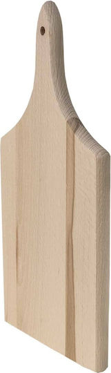 Επιφάνεια Κοπής Ξύλινη Μπεζ 40x20cm