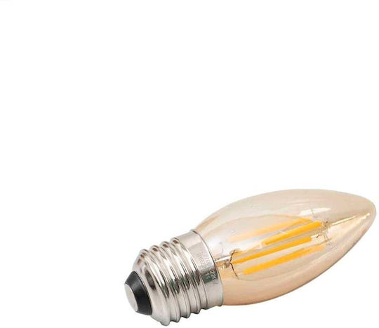 LED Glühbirne 4W für E27 Fassung und Form C35