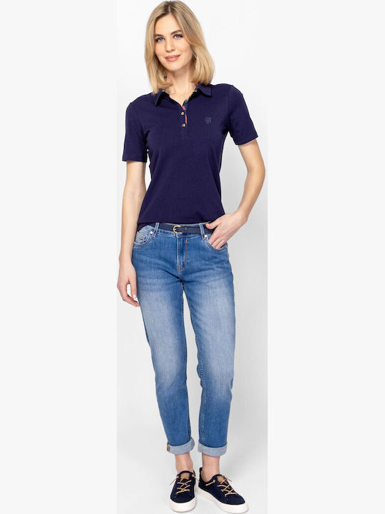 Damen Bluse Navy