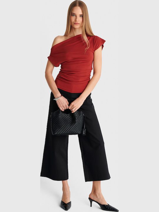 Damen Bluse Orange