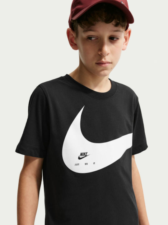 Kids T-shirt Black Club Energy