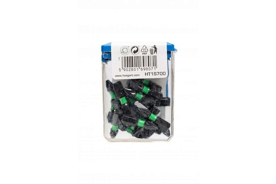 Set 20 Biți Pentru Șurubelniță Impact 1/4 Pz2 Hogert Ht1s700