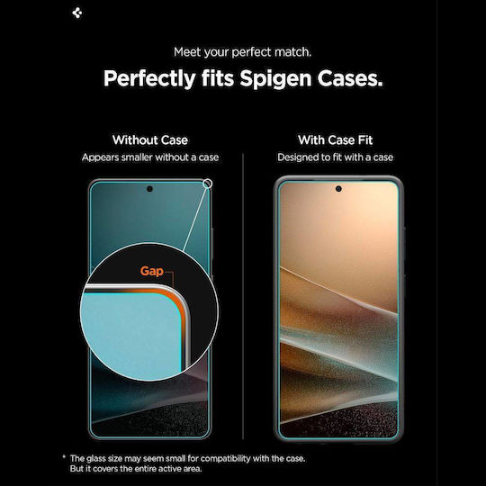 Spigen Glas.Tr Ez Fit Pro HD (2-pack) 2.5D 0.3mm Tempered Glass 2τμχ (Galaxy S26+) AGL11084