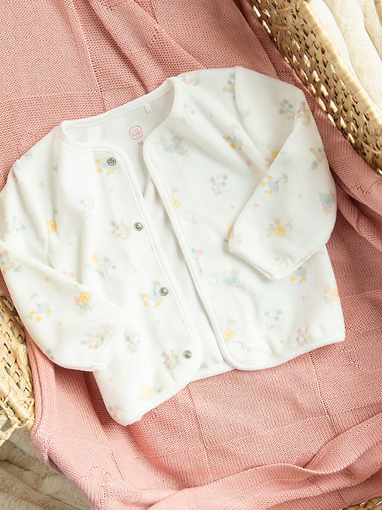 Cool Club Set Onesie with Pants White 3 Pieces
