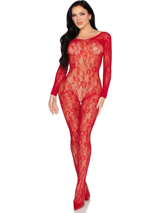 Leg Avenue Leg Avenue Sexy Bodystockings Rot