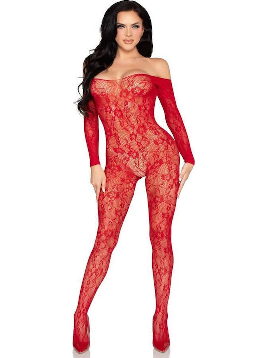 Leg Avenue Leg Avenue Sexy Bodystockings Rot