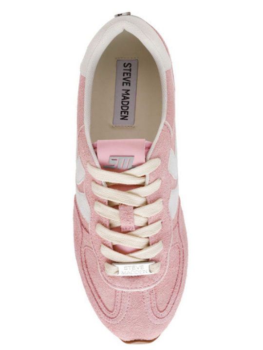 Damen Sneakers Rosa Wildleder