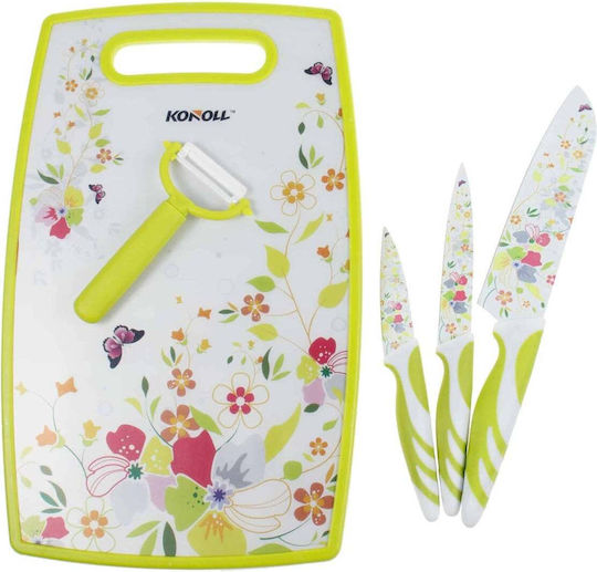 Set Tocătoare De Bucătărie Multicolore 37x13cm 5 Bucăți