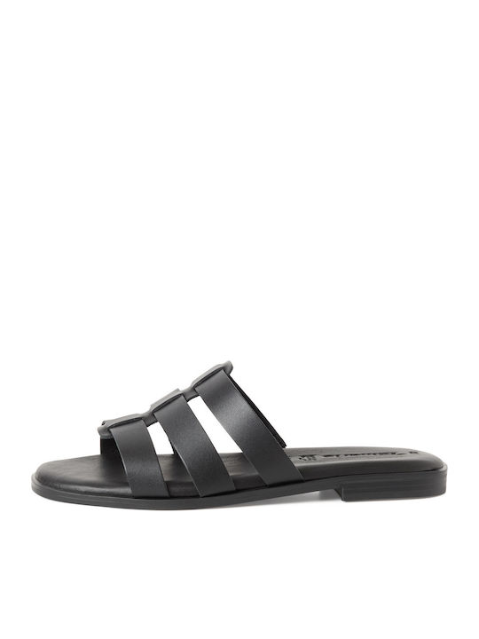 Leather Women's Sandals Black
