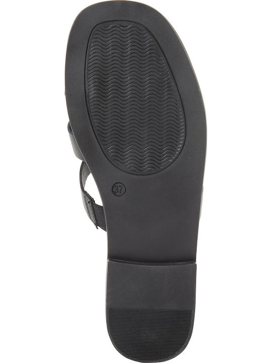 Leather Women's Sandals Black
