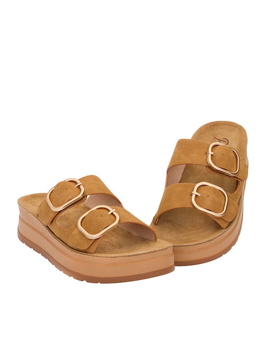 Leather Women's Anatomic Brown Sandals