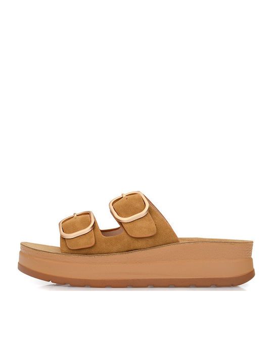 Leather Women's Anatomic Brown Sandals