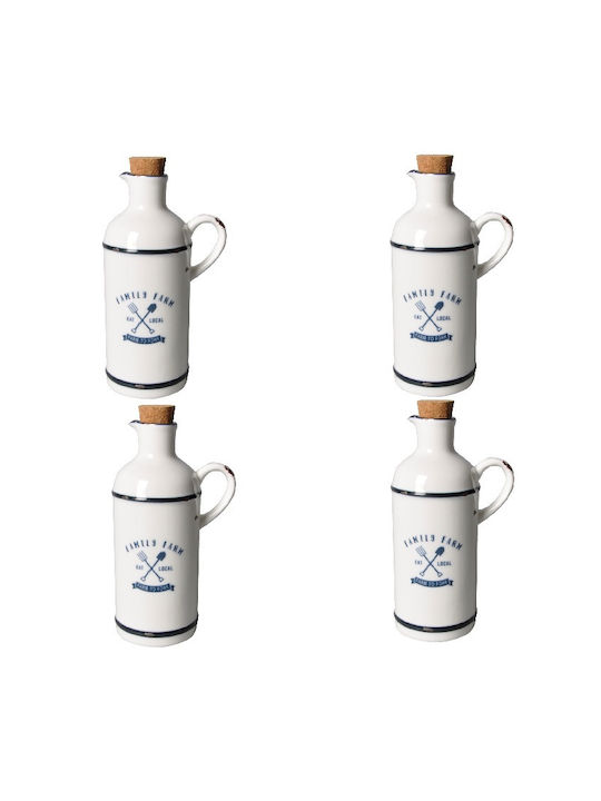 Raki Recipient Fericit Pentru Ulei Din Porțelan Cu Flux 450ml