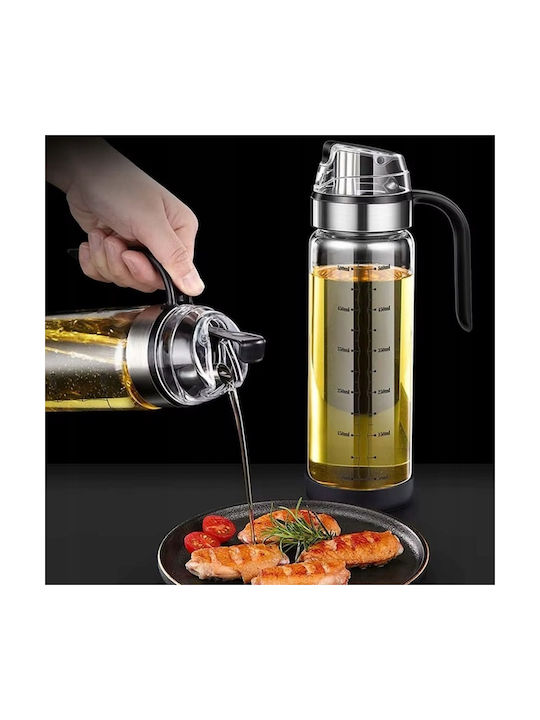 Glass Oil Can with Flow 500ml