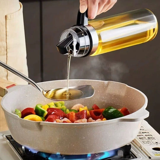 Δοχείο Λαδιού Γυάλινο με Ροή 500ml