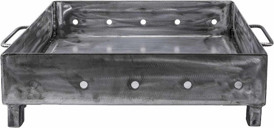 Grătar Cu Cărbune Metalic Plasă Din Oțel Inoxidabil 50x35mm Zts 5485