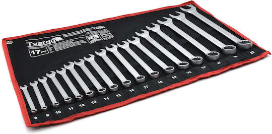 Set German Polygon Wrenches Keys 8-32mm 17 Pieces Tvardy