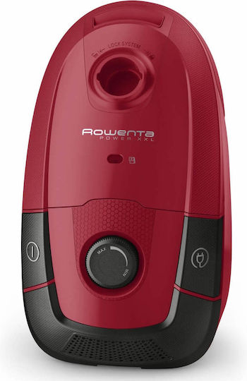 Rowenta Power XXL Electric Vacuum Cleaner 900W Bagged 4.5lt Red