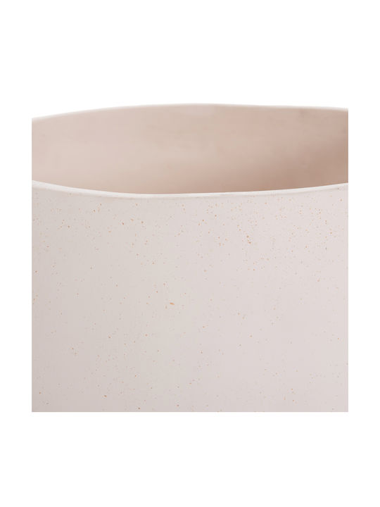 HomeMarkt Quan Pflanzgefäß Beton Weiß 32x32cm
