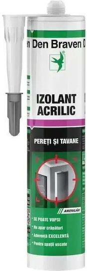 Etanșant Acrilic Acryl-w Gri 280ml Den Braven D12003704