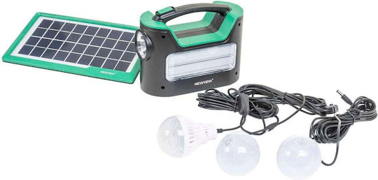 Lantern Kit Solar Panel Plus 3 Led Bulbs Z-tools Zts 8259
