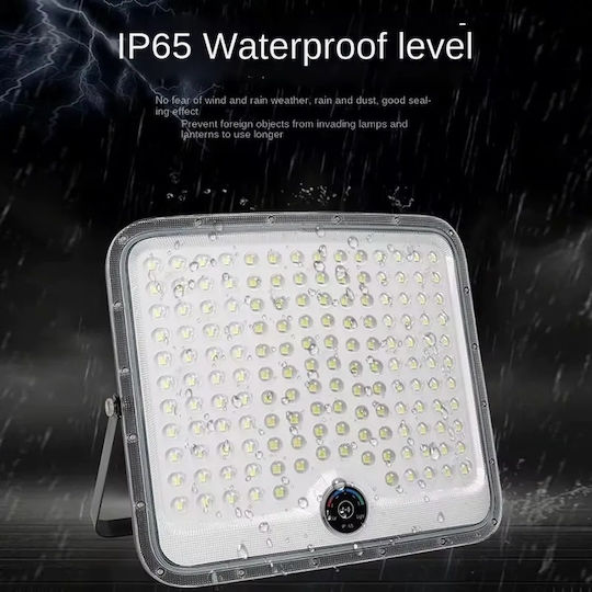 Led Outdoor Solar Floodlight 400w Ip65 Separate Panel Motion Sensor