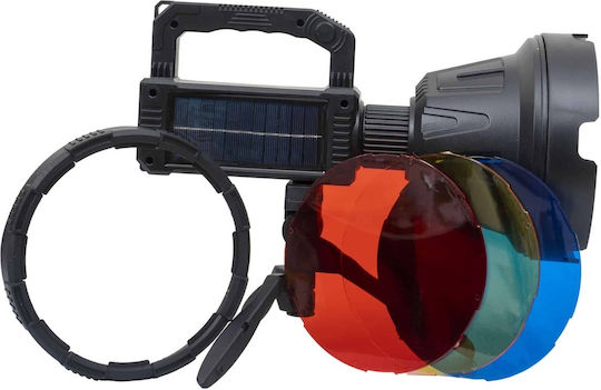 Lanternă cu Încărcare Solară 6 Moduri de Iluminare Usb Trepied W5110 Zts 8203