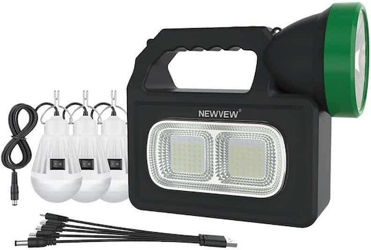Solar Lantern Kit 3 Led Bulbs Panel Included Z-tools Zts8257