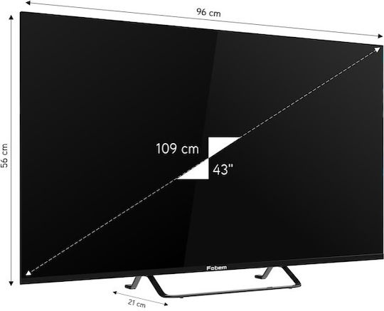 Smart Τηλεόραση 43" Full HD LED MT43EG4000F (2025)