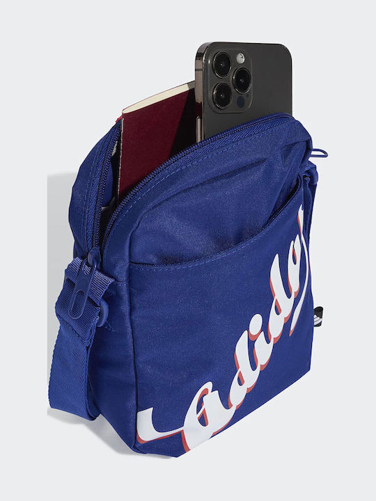 Grafische Herren Tasche Blau