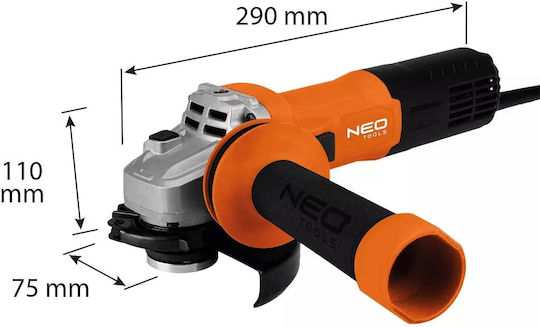 Neo Tools 04-716 Grinder 125mm Electric 1000W with Speed Adjustment