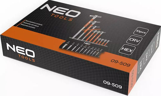 Neo Tools 09-509 Set Unelte de Mână 10 Bucăți