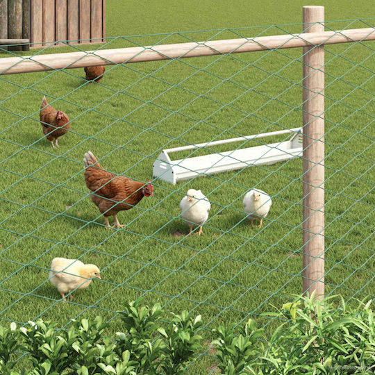 vidaXL Wire Fencing Green 2x20m