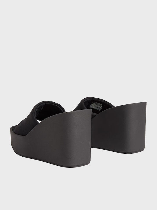 Women's Black Summer Platforms