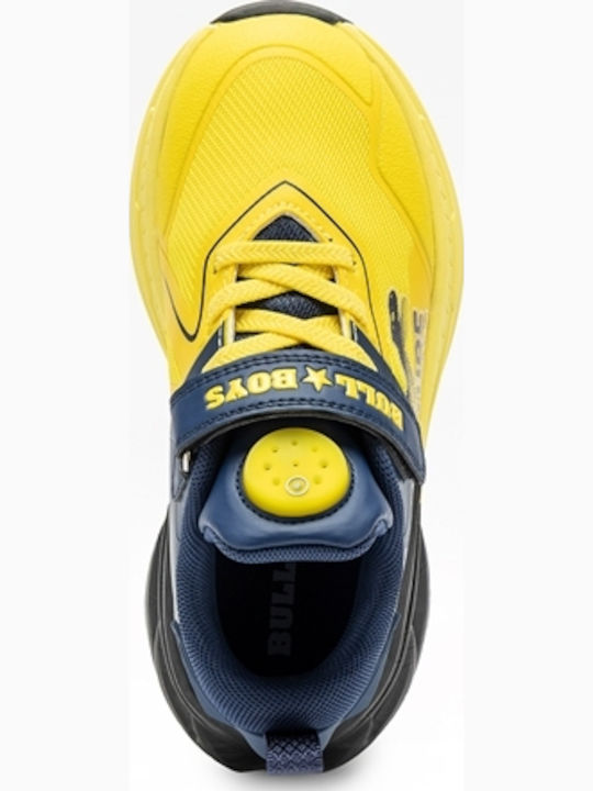 Kinder Sneaker Anatomisch mit Lichtern Gelbe