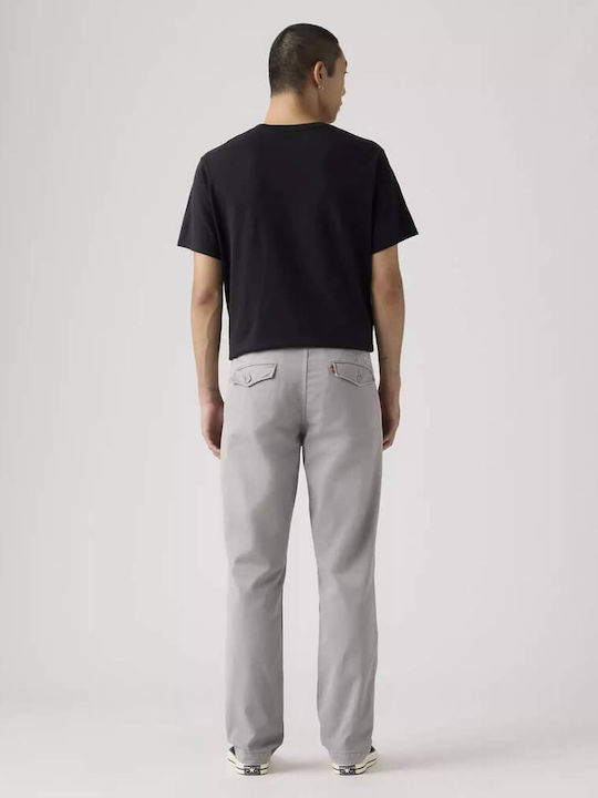 Chino Trousers in Relaxed Fit Light Grey