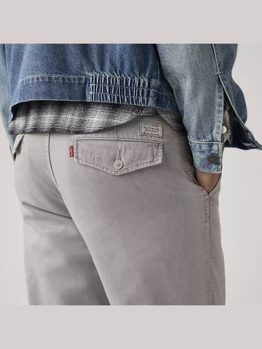 Chino Trousers in Relaxed Fit Light Grey