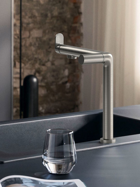 Hansgrohe Küchenarmatur Zähler Grau