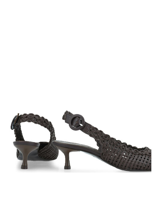 Heels With Medium Brown Heel