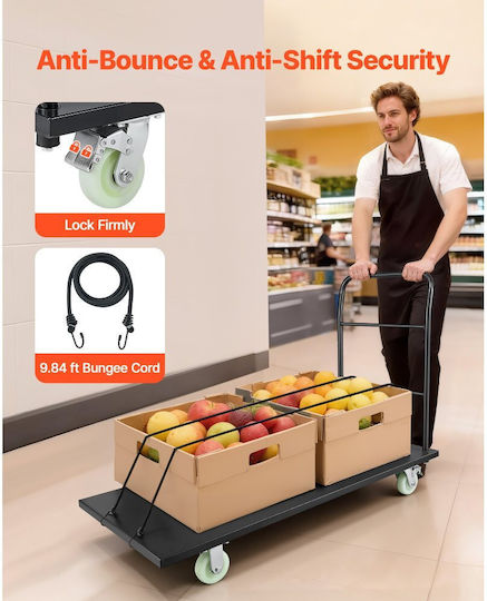 Vevor Platform Trolley for Load Weight up to 900kg