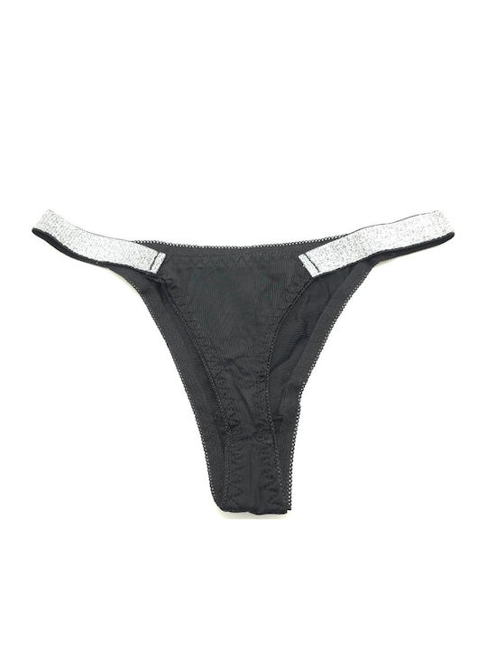 Γυναικείο String Μαύρο