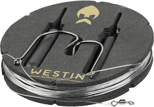 Westin Shadteez Pin-tail Комплект 11см + Dropshot Rig Комплект 150см 0.30мм Прозрачна Вода Микс 2бр